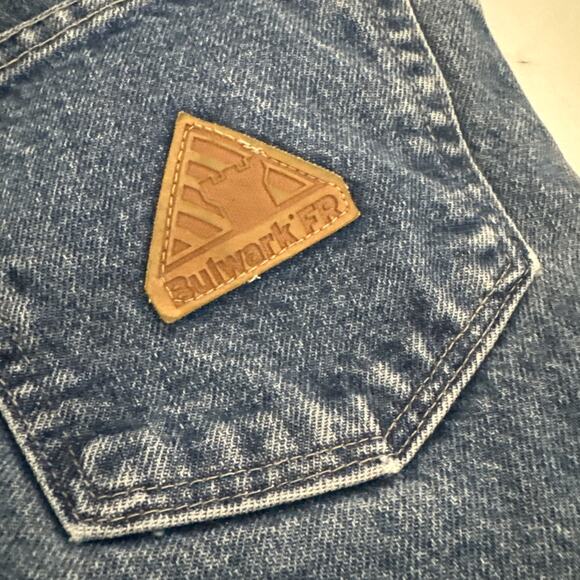 Vintage Bulwark FR Jeans Y2K 90s Mens Flame Resistant Denim 32x31 READ - Picture 5 of 12